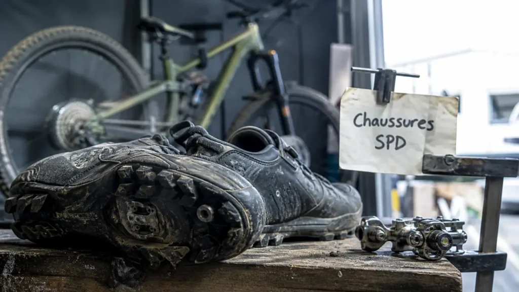 Chaussures automatiques VTT : compatibilité SPD, maintien du pied et pièges à éviter