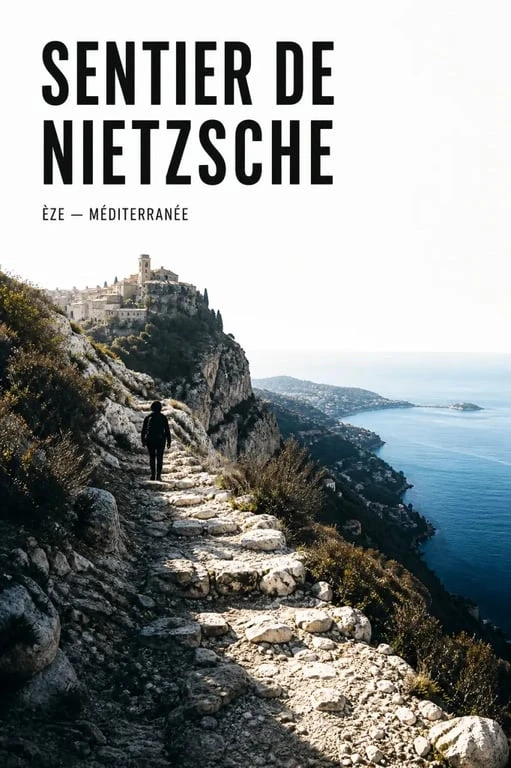Randonnée insolite côte d’Azur sur le sentier de Nietzsche à Èze, entre mer et village perché