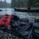 Tenue pour canoe : change sec, chaussures fermées antidérapantes