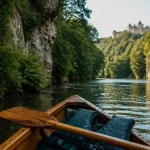 Tourisme vert Dordogne : canoë sur le Périgord Vert, rivière et forêt
