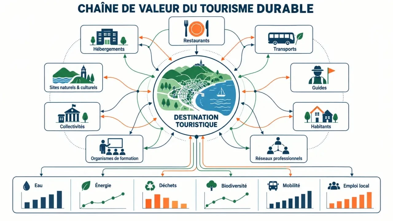 Acteurs du tourisme durable et chaîne de valeur d’une destination touristique