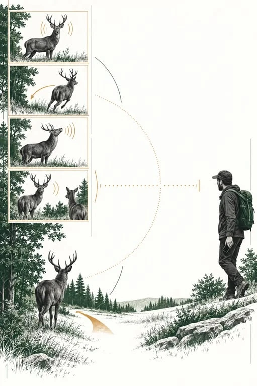 Signaux de dérangement à connaître pour observer les animaux sauvages de manière responsable en voyage