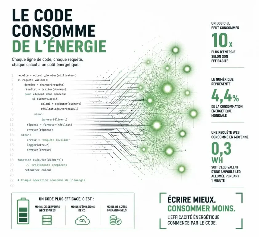 Visualisation de l'impact énergétique d'un logiciel éco-conçu