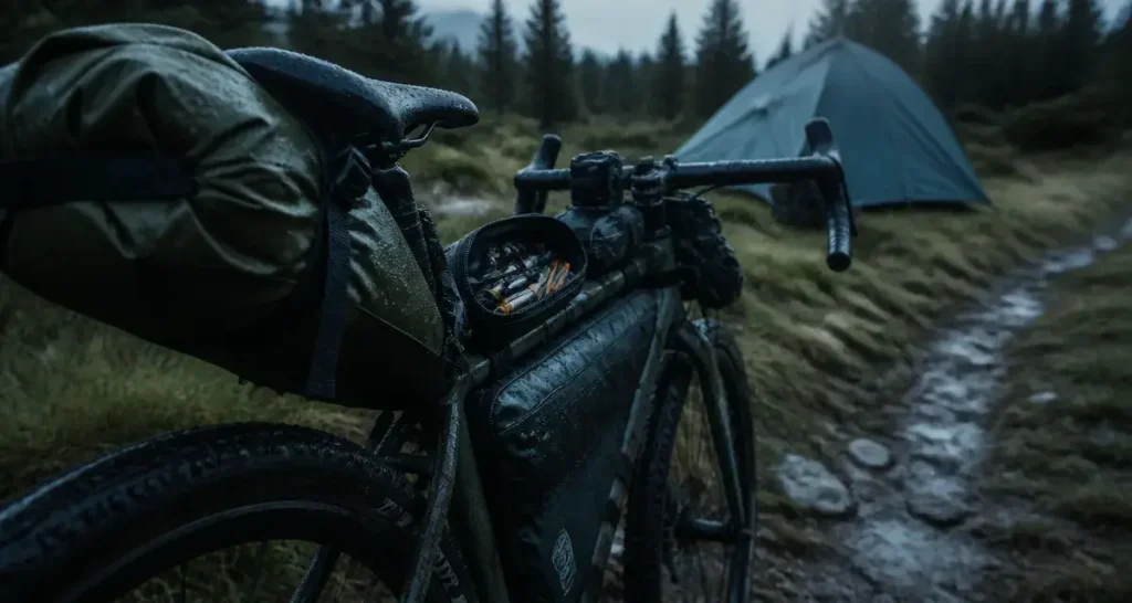Équipement bikepacking : la sacoche de selle qui décide de tout le reste