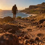 Randonnée salines Martinique : sentier côtier vers la savane sèche