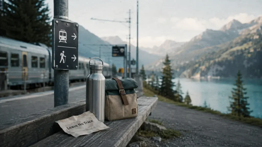 Voyage responsable en Suisse : train, sentiers et produits régionaux