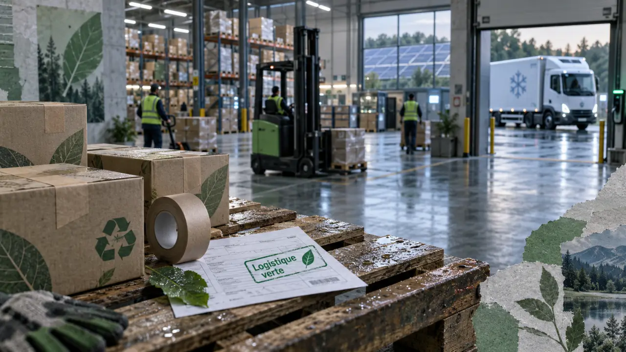 Logistique verte : palette et camion électrique, réduire les coûts sans déplacer la pollution