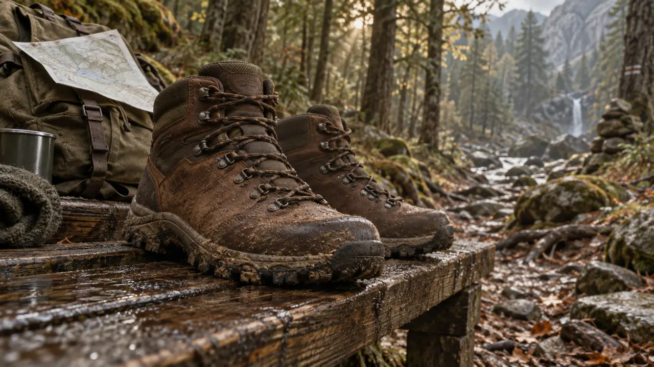 Meilleur chaussure de randonnée homme, tige MID, semelle cramponnée, maintien